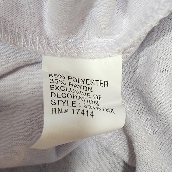 Miss Elaine Embroidered Nightgown Lavender Size 2X Soft Cuddleknit Fabric - Picture 10 of 13